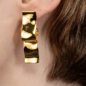 NWT Alexis Bittar Ribbon Earrings